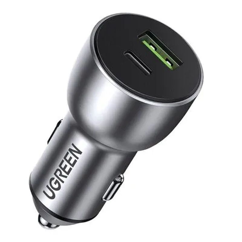 UGREEN - Cargador De Carro Ugreen 52.5w Max, 30w 2 Puertos CD213 - 60980