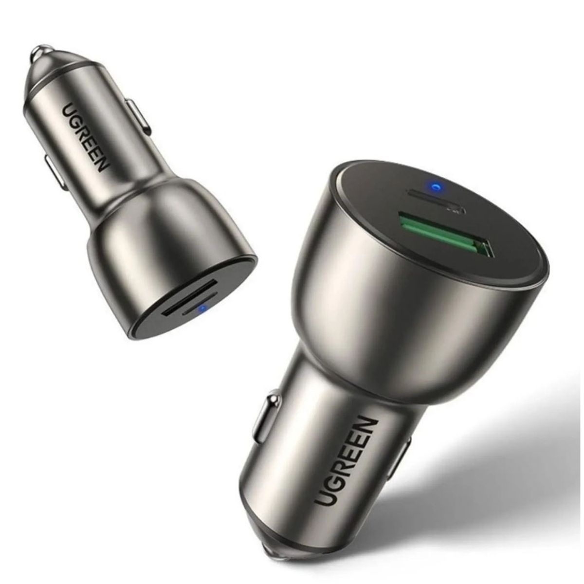 UGREEN - Cargador Auto 2 Puertos Carga rapida 60W Ugreen CD213 -60980