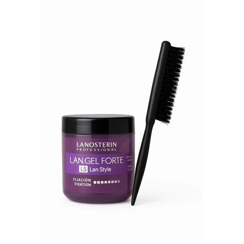 LANOSTERIN - Set Cepillo clean look + Gel forte 100gr