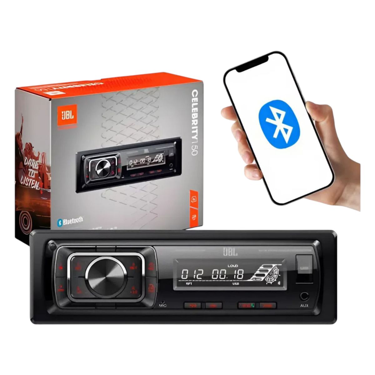 GENERICO - Autoradio stereo J-B-L CELEBRITY 150 - Bluetooth USB AUX