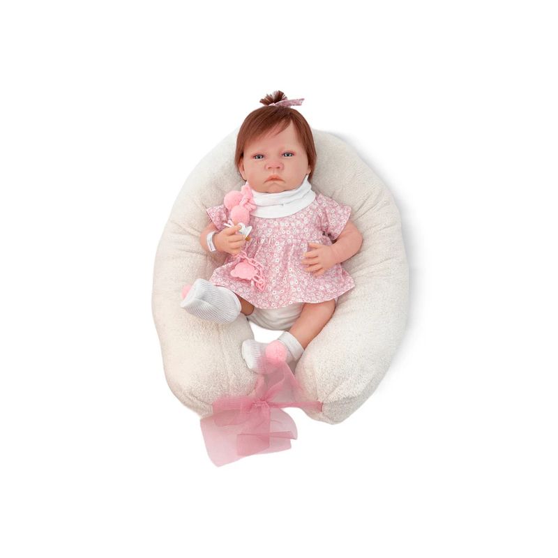 MUÑECAS REBORN - Berjuan Sweet Reborn con pelo almohada y peluche 50 cm