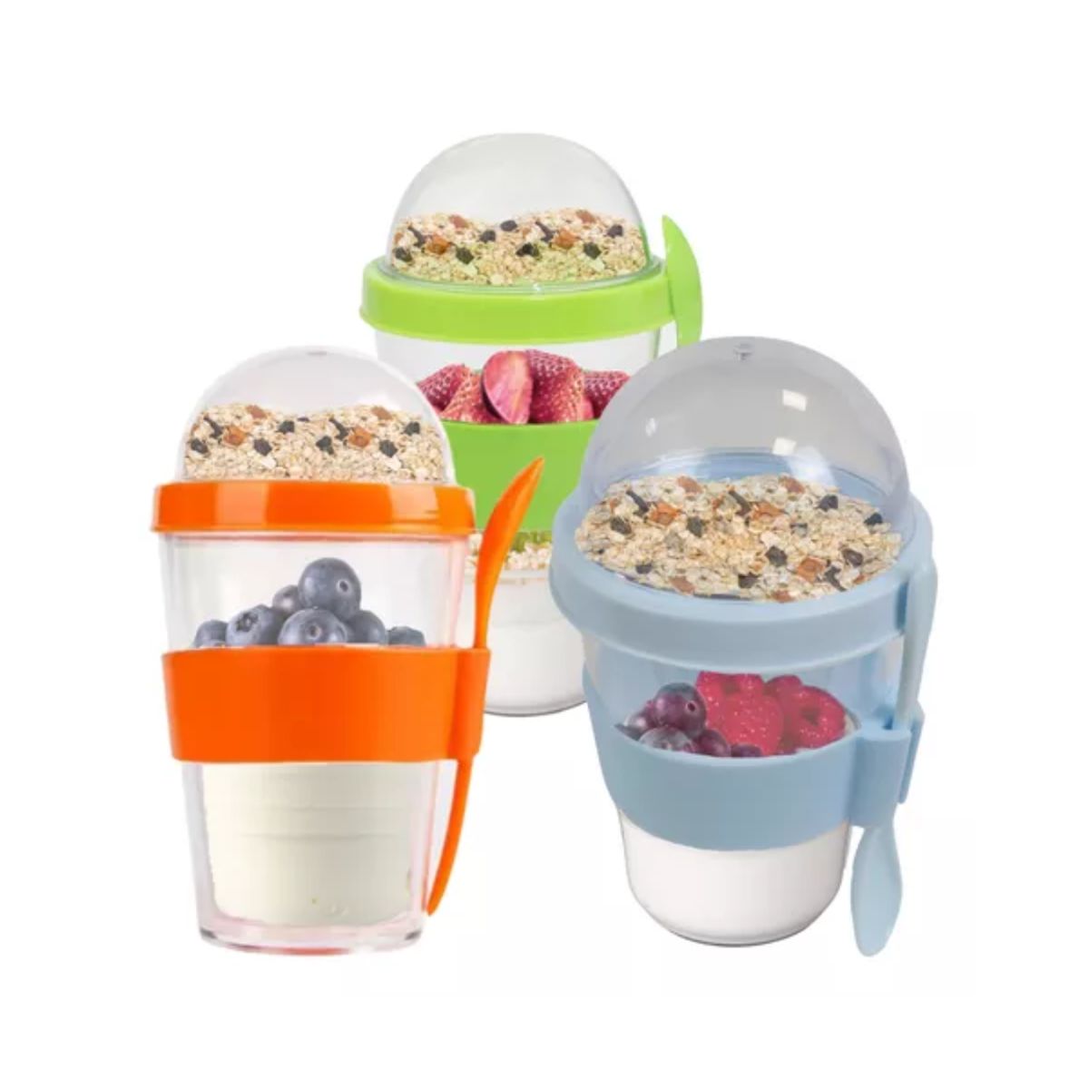 GENERICO - VASO DE YOGURT + 01 CUCHARA