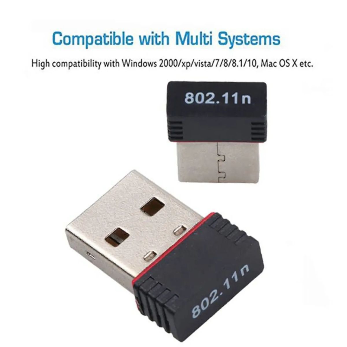 SEISA - Receptor Inalámbrico de wifi Usb 150 Mbps Usb 2.0