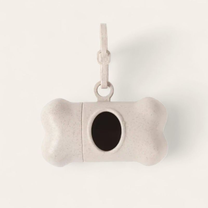 GENERICO - DISPENSADOR DE BOLSAS PARA POPÓ EN FORMA DE HUESO