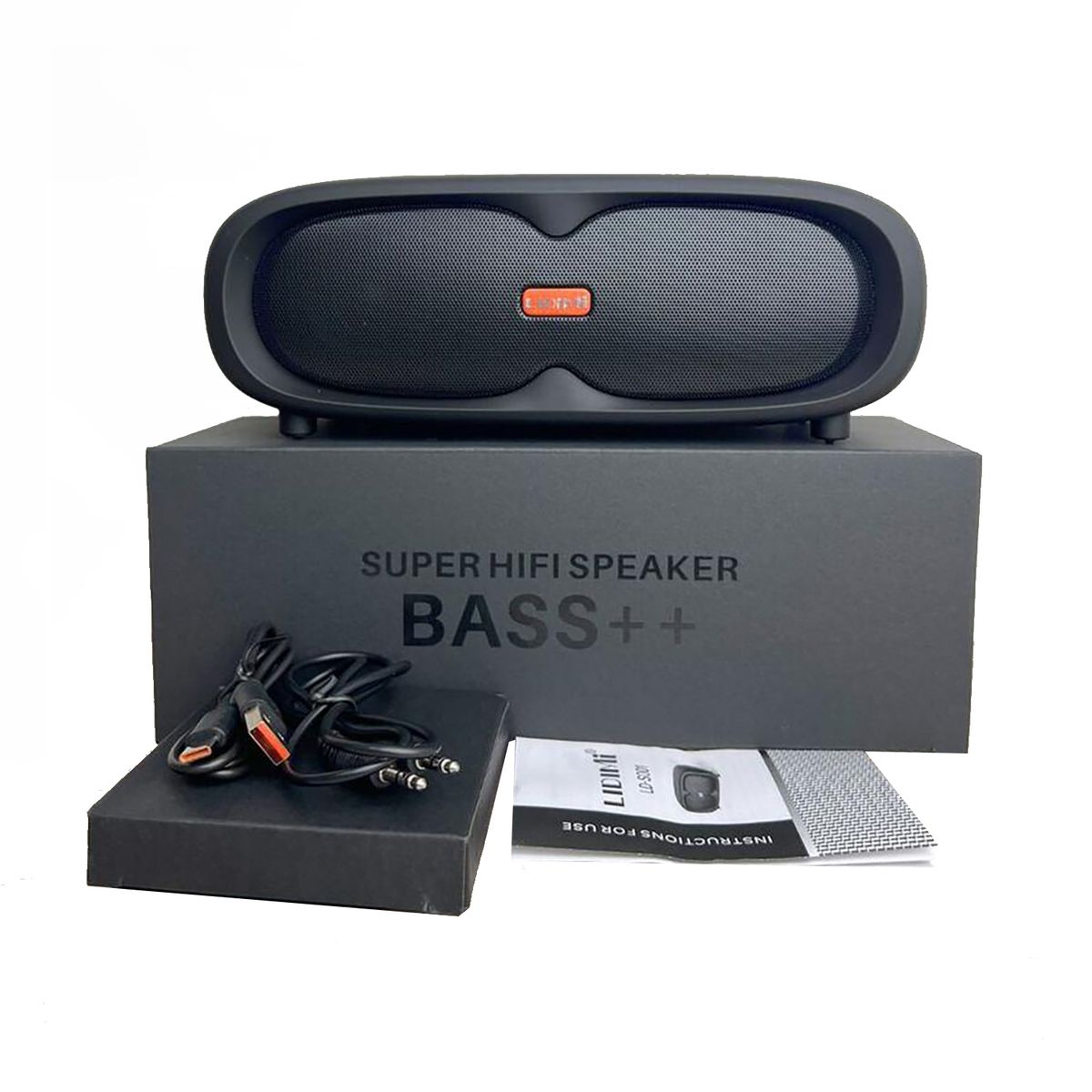 GENERICO - Lleva la Fiesta Contigo Parlante Bluetooth Lidimi LD-S001 40W - Negro