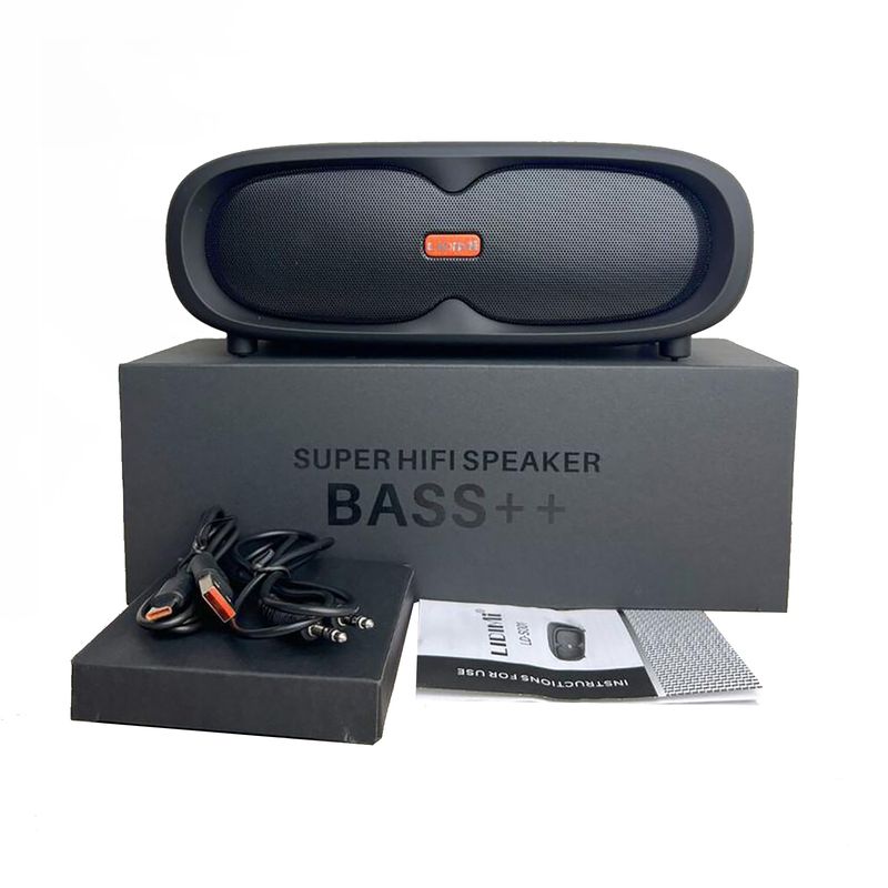 GENERICO - Lleva la Fiesta Contigo Parlante Bluetooth Lidimi LD-S001 40W - Negro