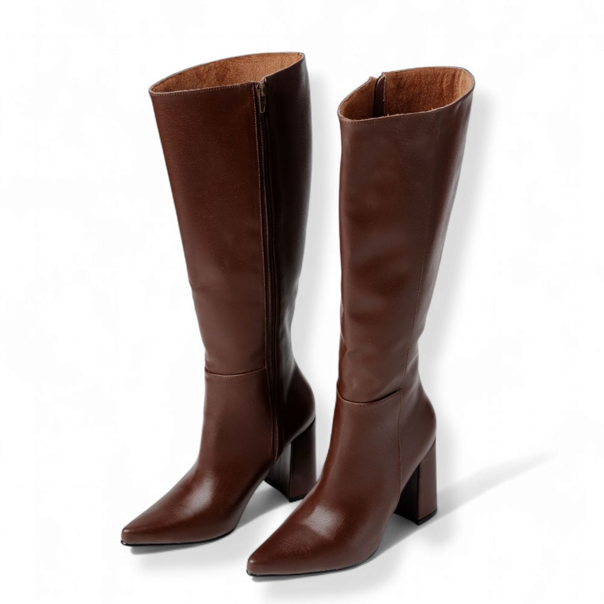 LB LIBBY CALZADOS Y ACCESORIOS - BOTAS DE MUJER GRECIA TACO 9 COLOR MARRON