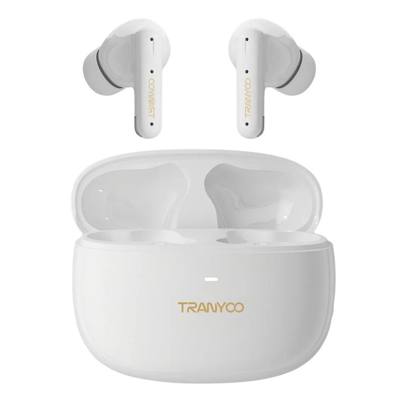 TRANYOO - Audífonos Bluetooth Tranyoo T-M12 ANC ENC 7h Gaming Tipo C