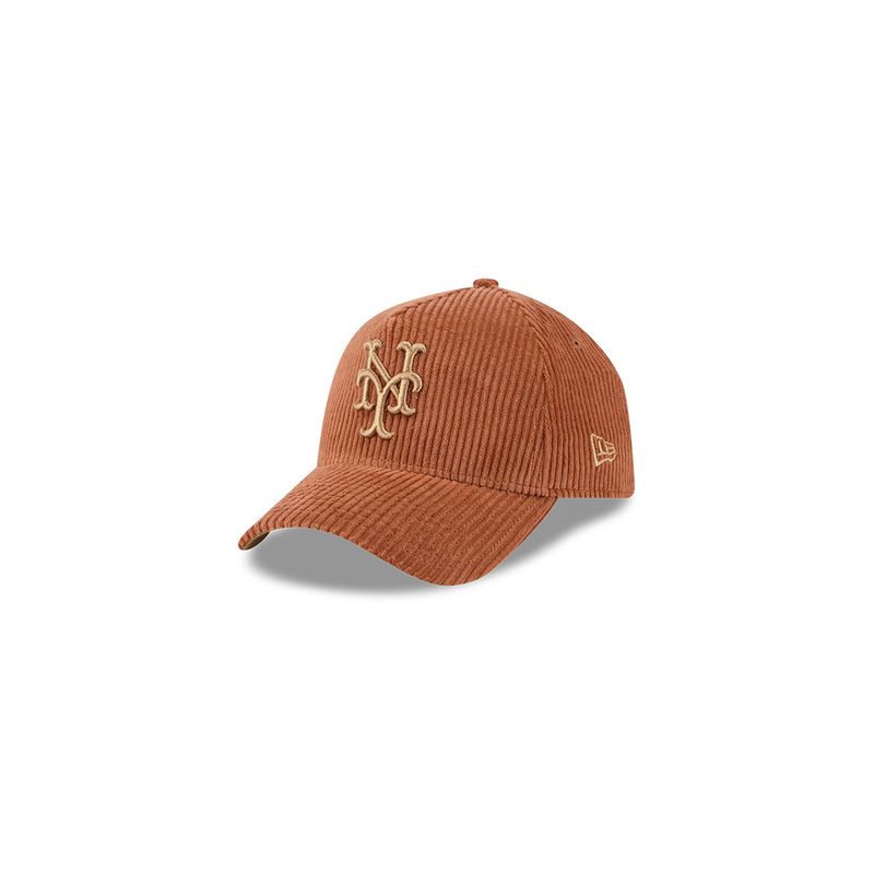 NEW ERA - Gorra 9Forty MLB New York Mets Enhanced Cord Med Beige