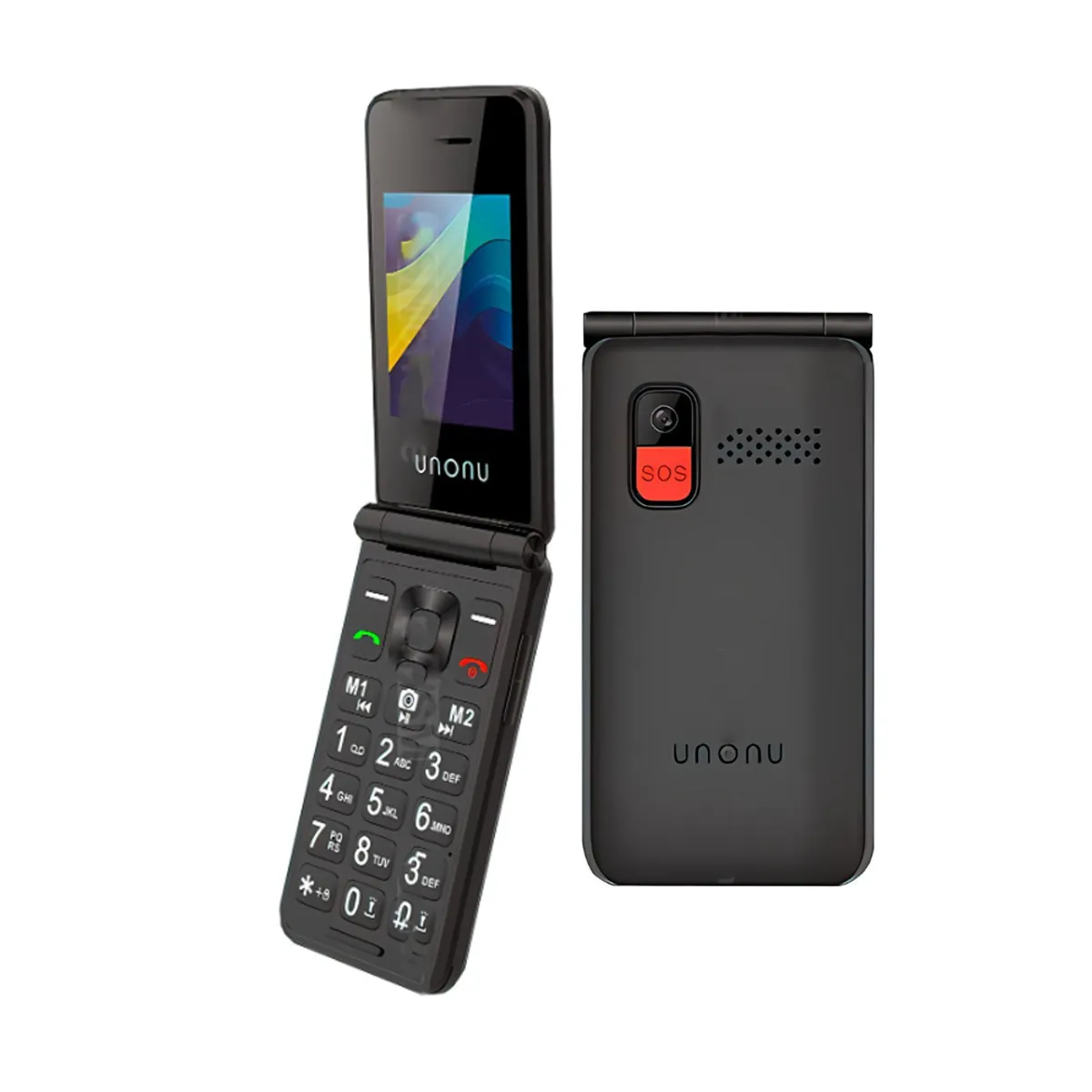 UNONU - Celular Unonu Volt 4G Negro Dual Sim - Rápido Y Conectividad Avanzada Para Toda La Familia