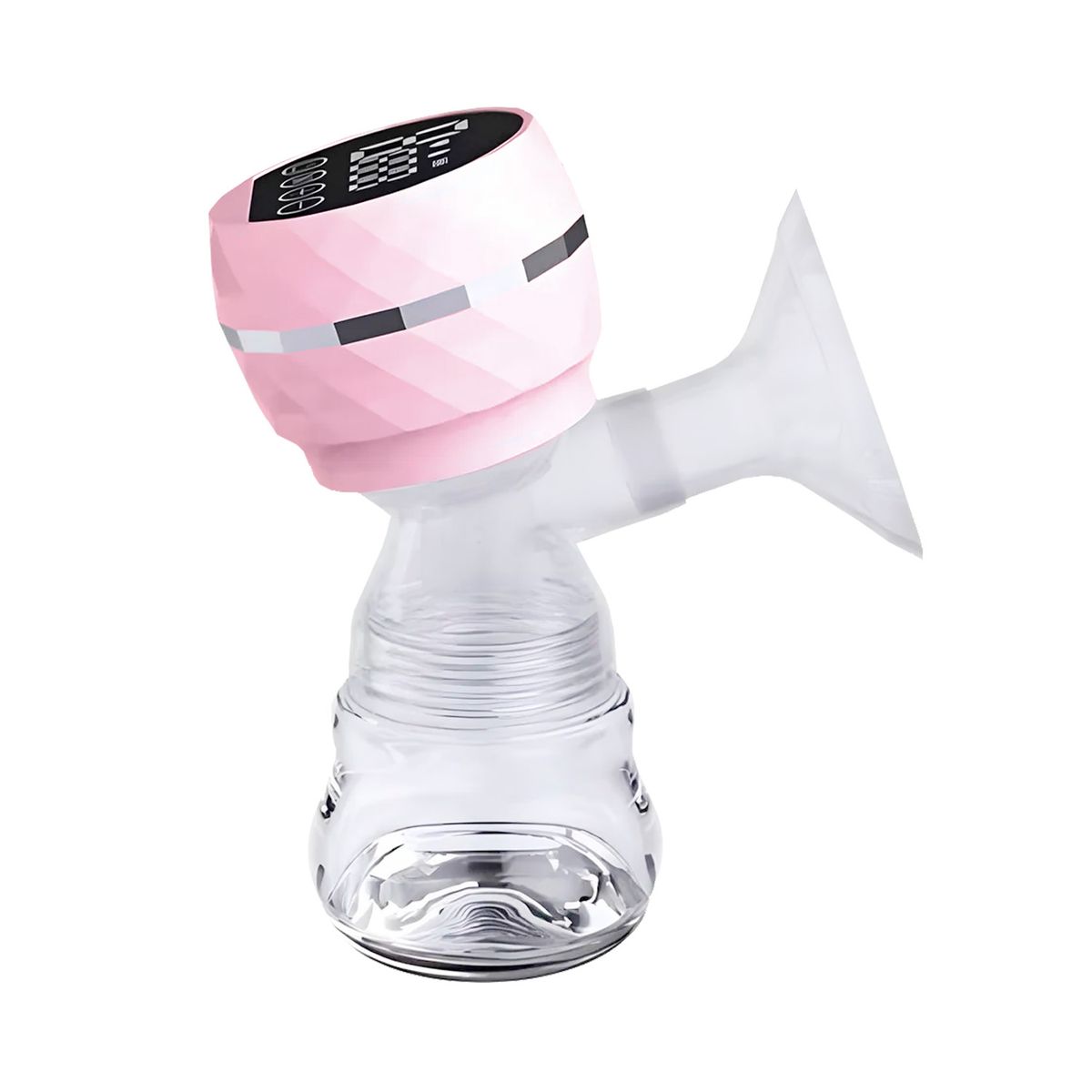 BABYPAL - Extractor de Leche S005 Eléctrico 2 en 1 con Biberón  Rosa