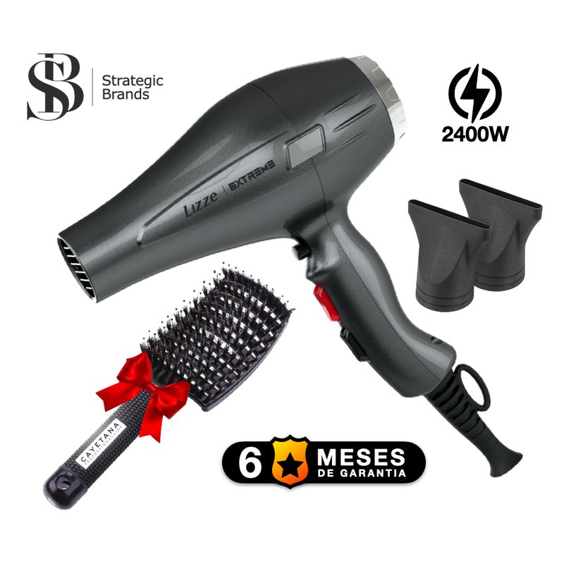LIZZE - Secadora Profesional Lizze EXTREME + Cepillo Jabali Cayetana