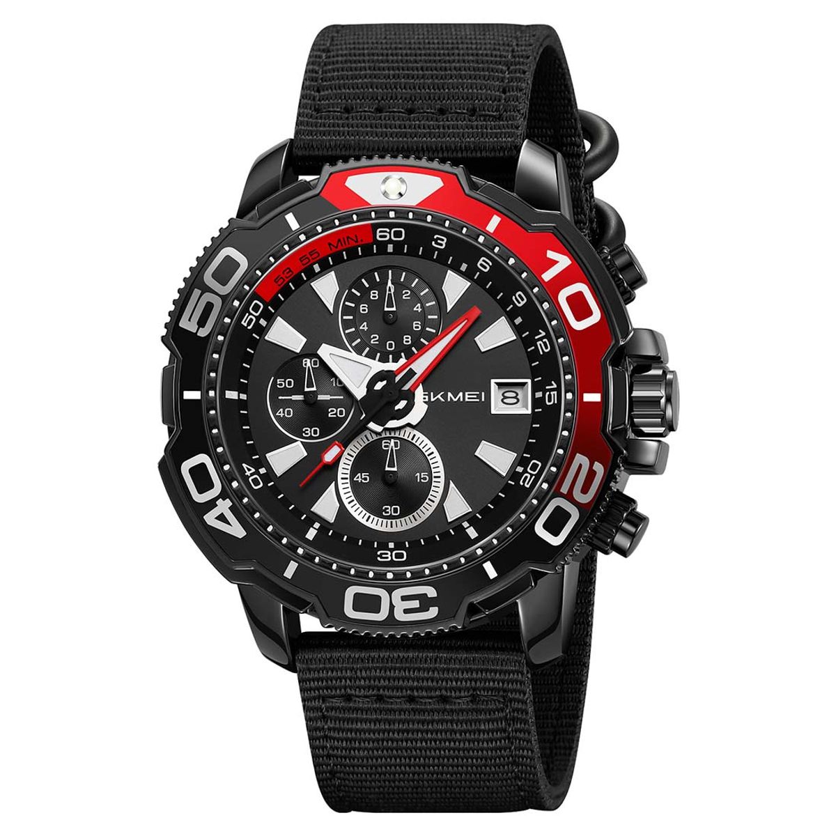 SKMEI - Reloj Hombre Skmei Adventure Analógico  Cronómetro Fecha Negro 9381
