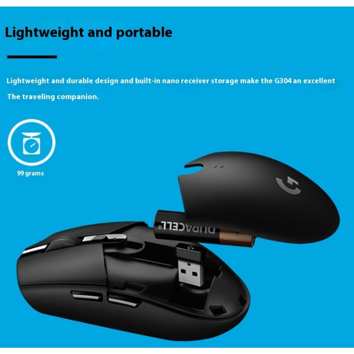 LOGITECH - Audífonos Bluetooth Logitech G435 + G304 Ratón-Negro