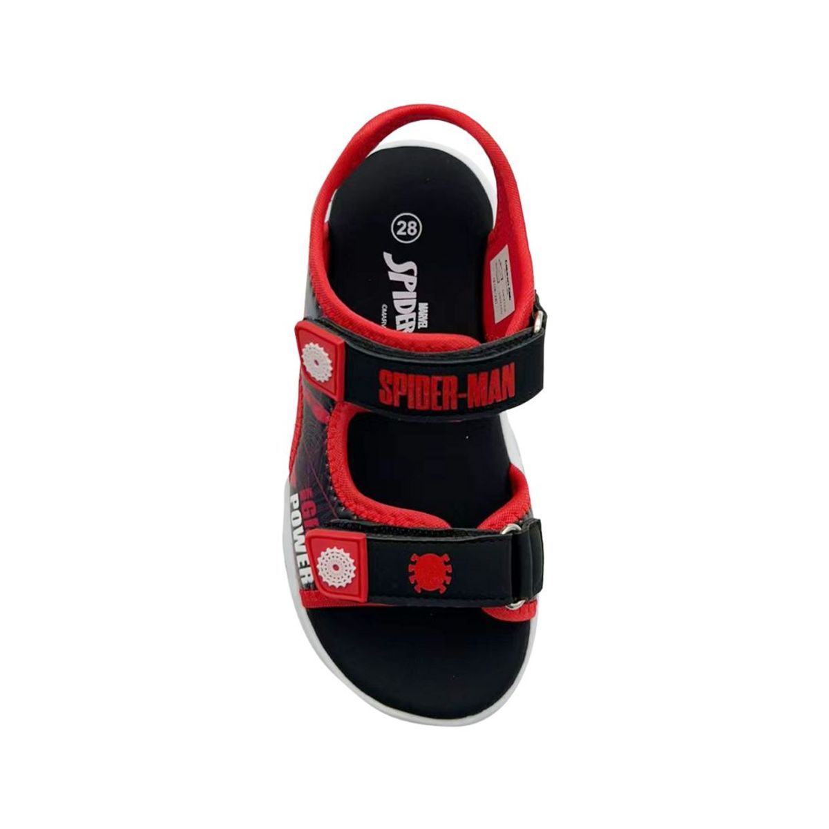 MARVEL SPIDEY - Sandalias Niño Playera Spiderman Rojo Luces