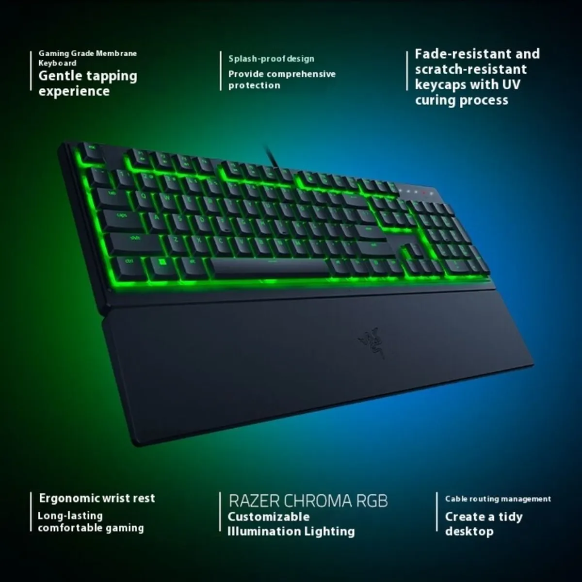 RAZER - Teclado Gamer Razer Ornata V3 X