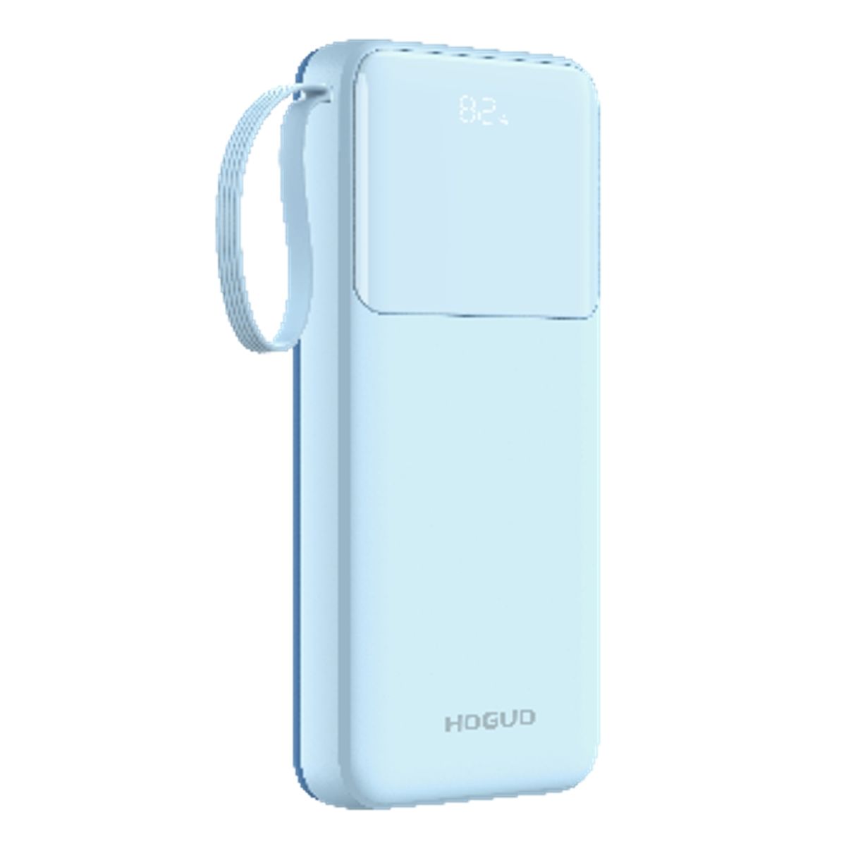HOGUO - Hoguo - Power Bank 22.5 WLED Carga Rápida 10000mAh ccables - Azul