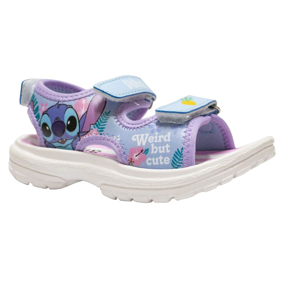 LILO & STITCH - Sandalias Niña Playera Stitch Piña Lila