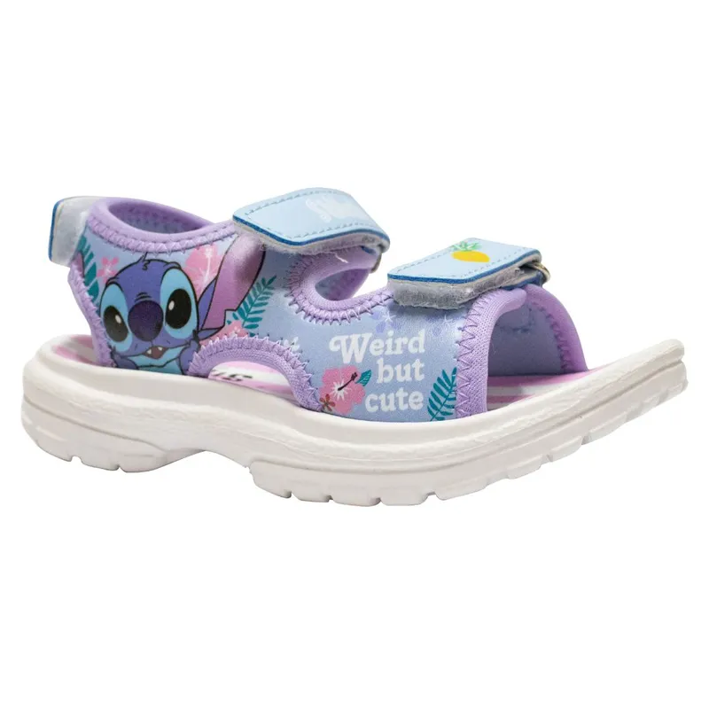 LILO & STITCH - Sandalias Niña Playera Stitch Piña Lila
