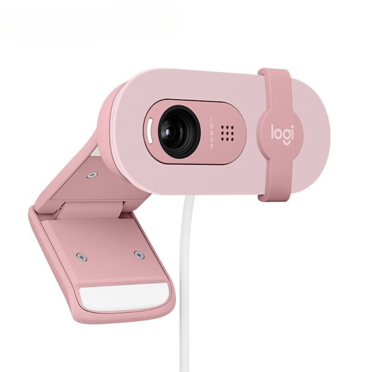 LOGITECH - Webcam Logitech Brio 90 Stream Full HD 1080p -Rosa