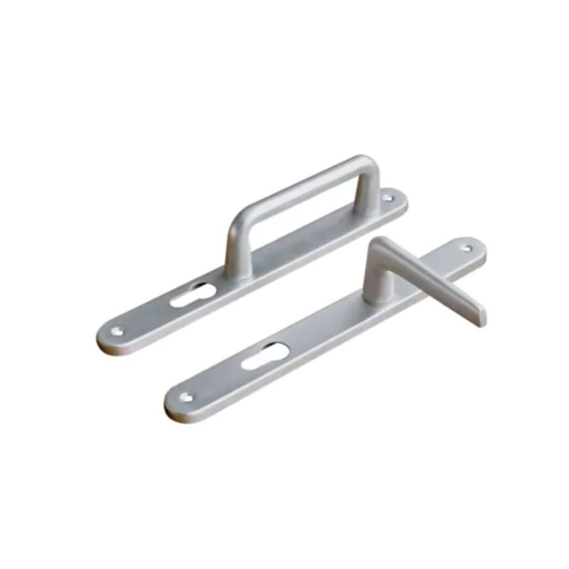 VISALOCK - Manija Fija / Móvil Placa Recta de Aluminio 3482 Visalock by Cisa