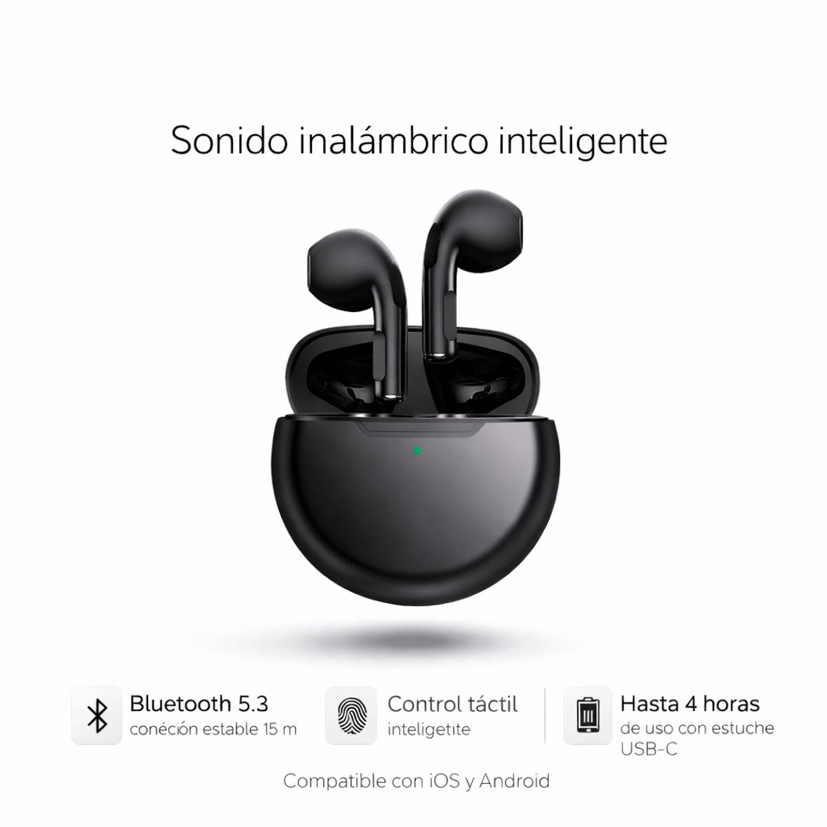 GENERICO - Audífonos Pro 8  plus Bluetooth ROSADO
