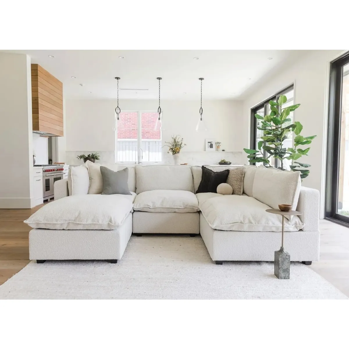 GENERICO - Seccional en L Rennes + Banqueta de Regalo