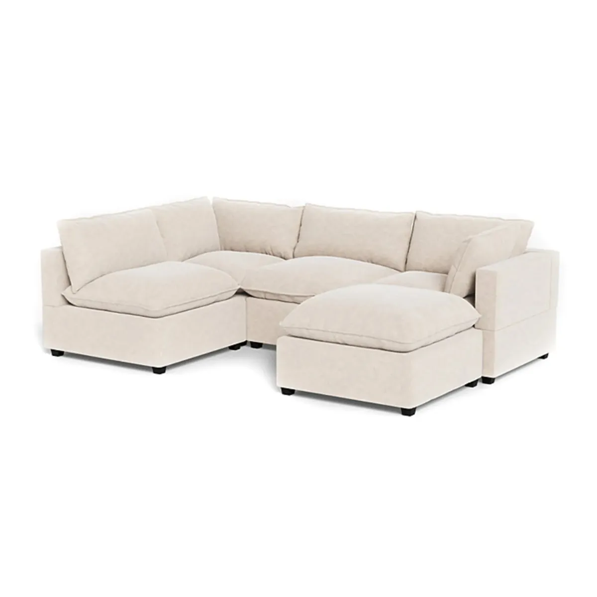 GENERICO - Seccional en L Rennes + Banqueta de Regalo