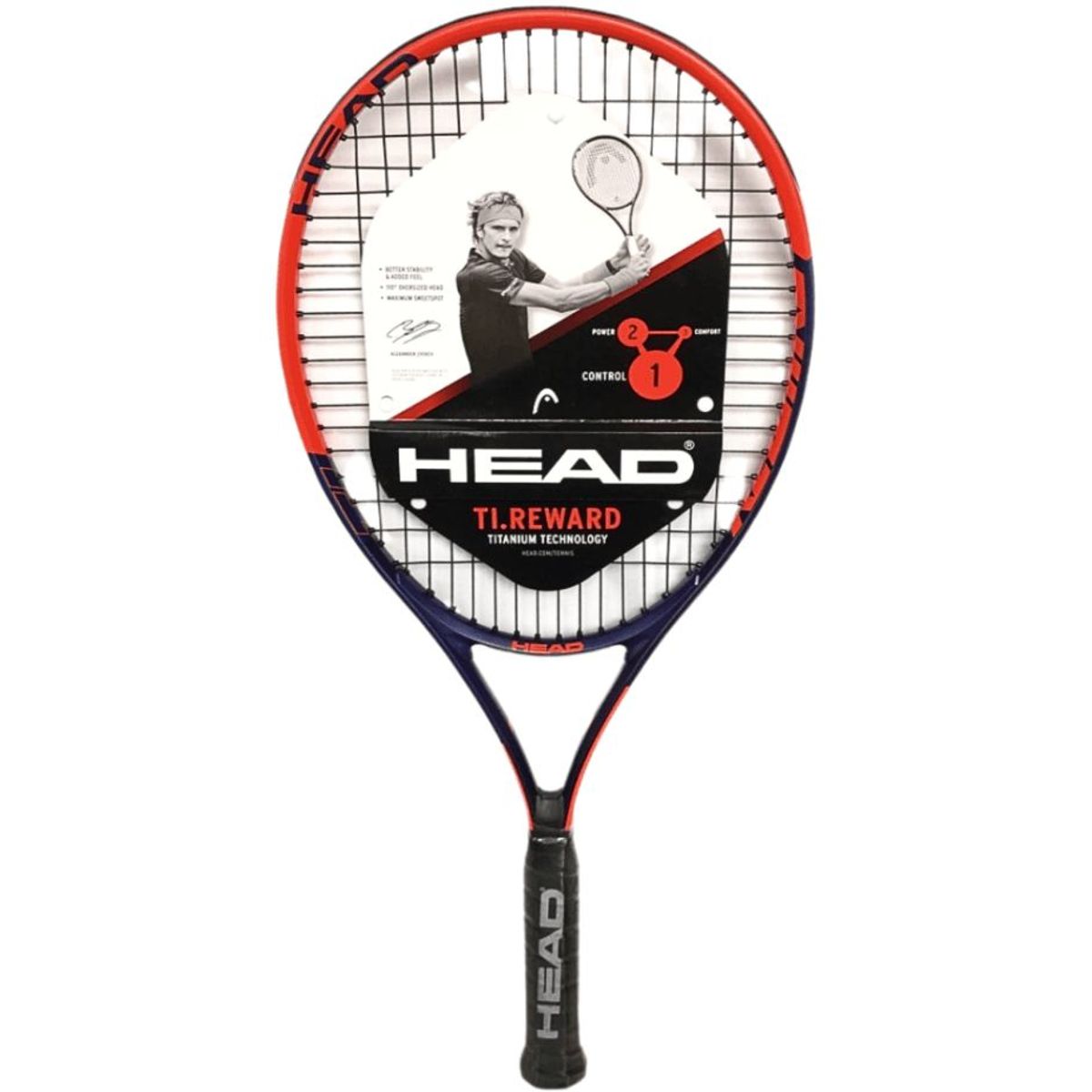 HEAD - Raqueta Para Tenis Head Ti. Reward 4 1/4