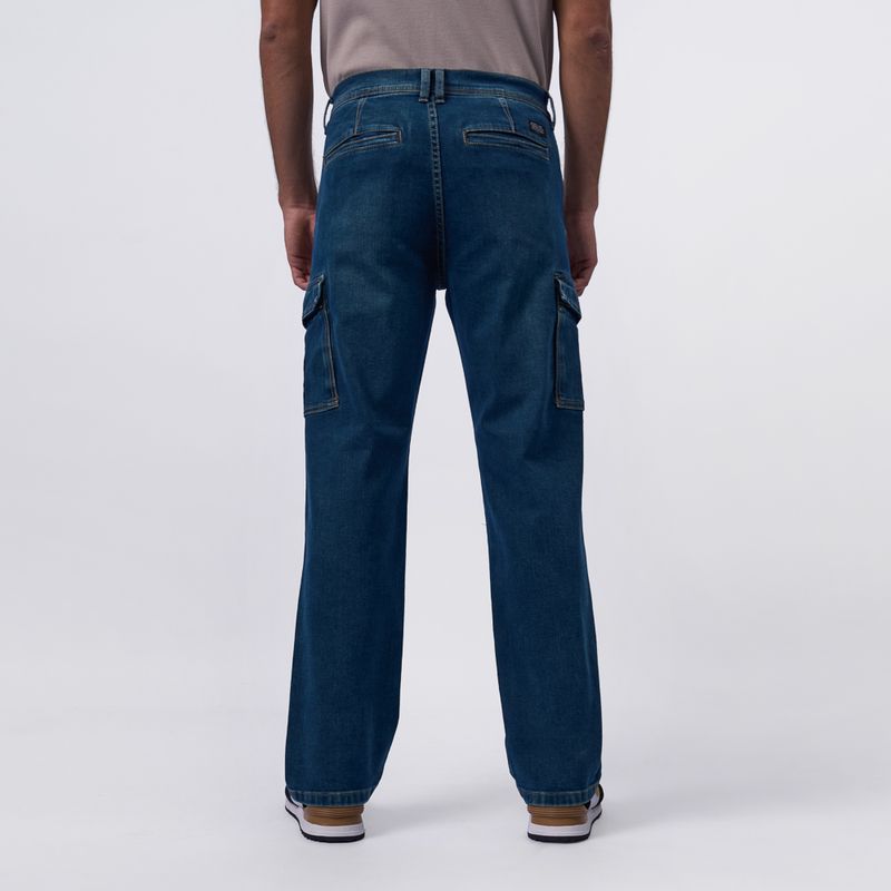 BRONCO - JEAN CARGO BRONCO HOMBRE REGULAR - LALEY-R DENIM CONFORT