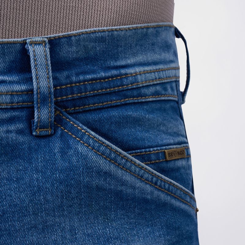 BRONCO - JEAN CARGO BRONCO HOMBRE REGULAR - LALEY-R DENIM CONFORT