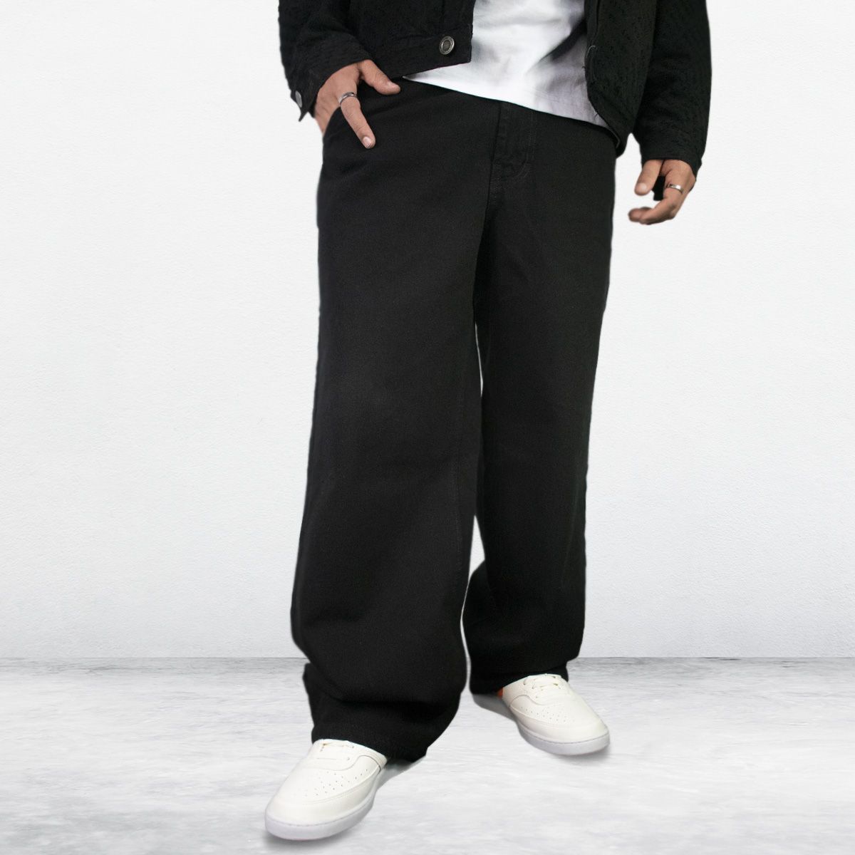 HOLGU - Jean Baggy Basic Hombre 100% Algodon European style