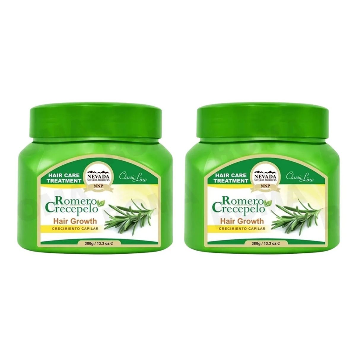 NEVADA NATURAL PRODUCTS - PACK 2 TRATAMIENTO ROMERO CRECEPELO 380G NEVADA