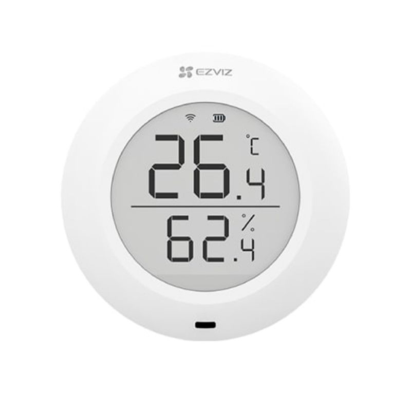 GENERICO - SENSOR ELVIZ DE TEMPERATURA Y HUMEDAD INALAMBRICO BLANCO PN CS-T51C