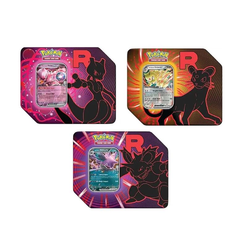 POKEMON - Pokemon TCG Team Rocket Tin Pack 3 Ingles C/u