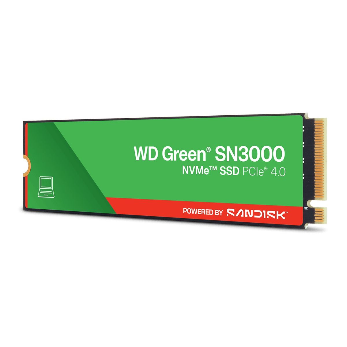 WESTERN DIGITAL - Disco SSD Western Digital Green SN3000 500GB M2 2280 PCIe 4.0 NVMe