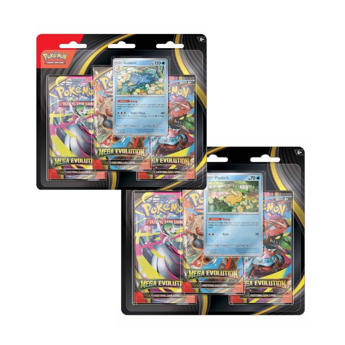 POKEMON - Inicio / TCG Pokemon TCG Mega Evolution 3 Pack Ingles C/u
