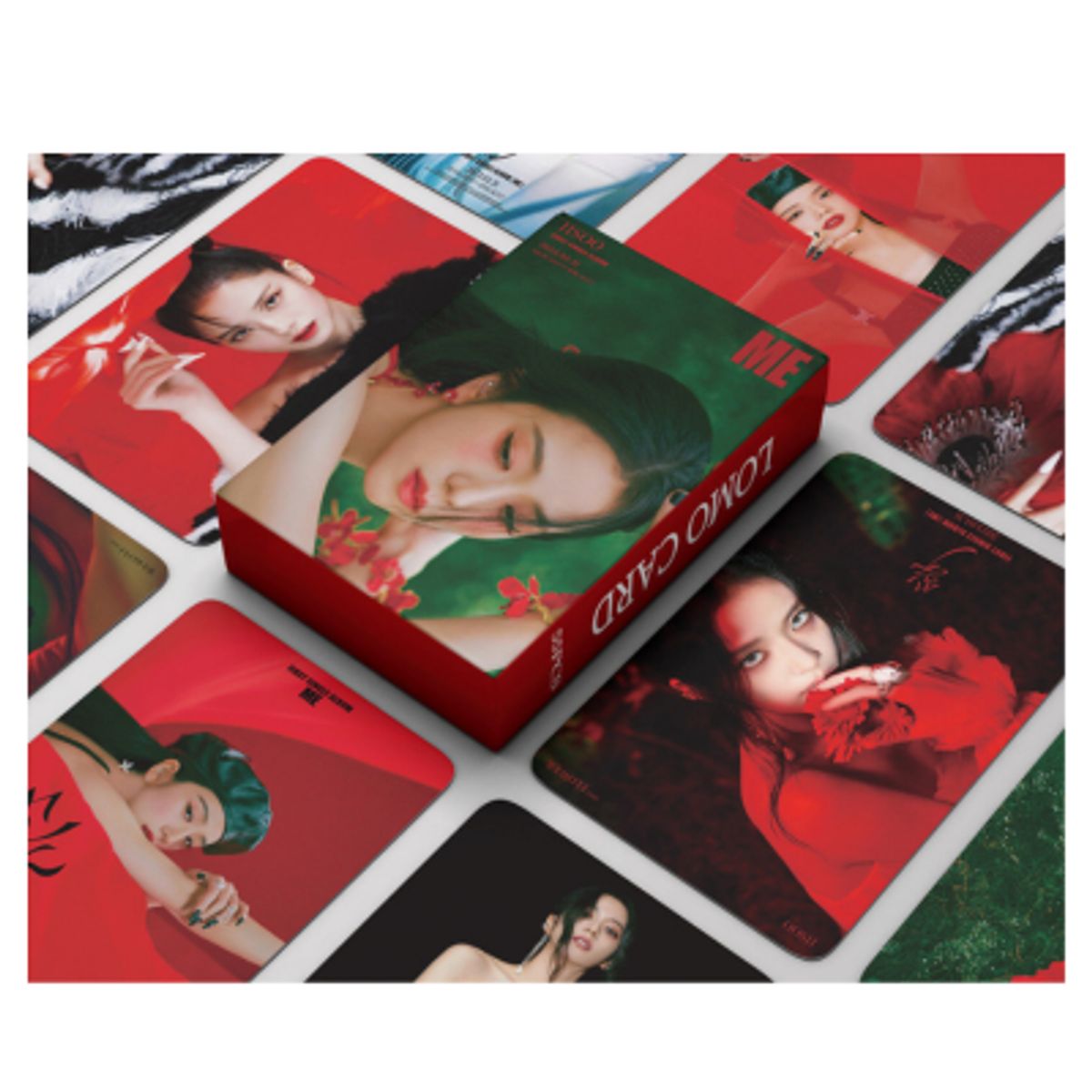 GENERICO - LOMOCARD JISOO FLOWER BLACK PINK