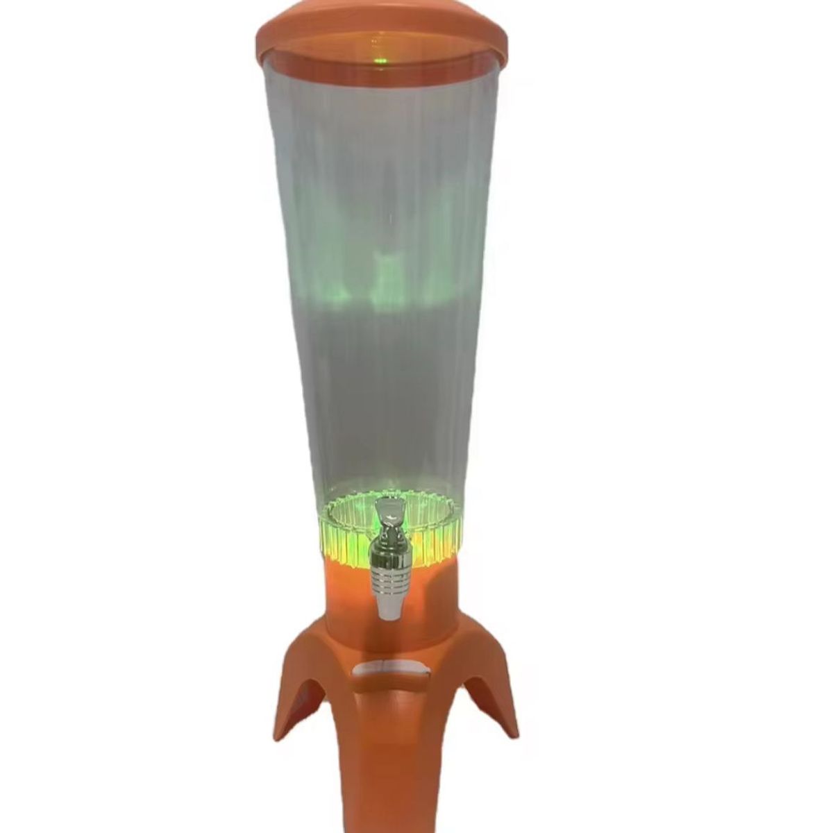 GENERICO - Dispensador 3L Bebidas Agua Cerveza Led con Bluetooth Altavoz Recargable Portatil