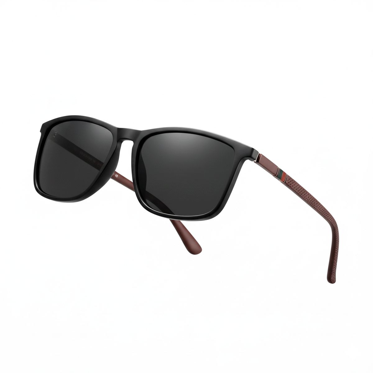 GENERICO - Lentes de sol Polarizados Unisex uv400 Verano negro marron
