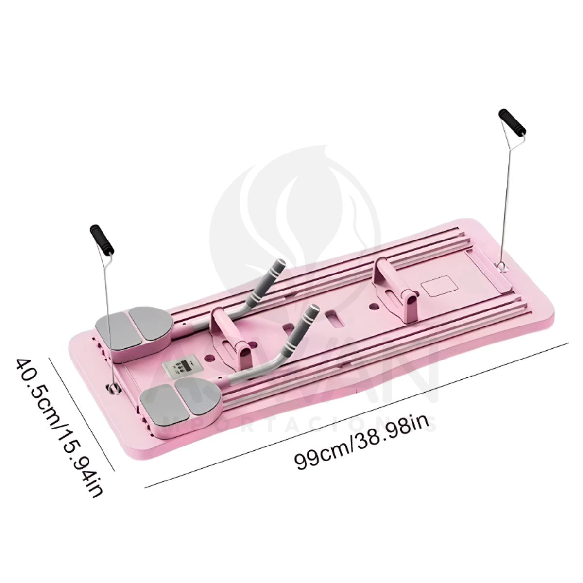 GENERICO - Tabla De Entrenamiento Fitness Multifuncional 6 en 1 Rosa