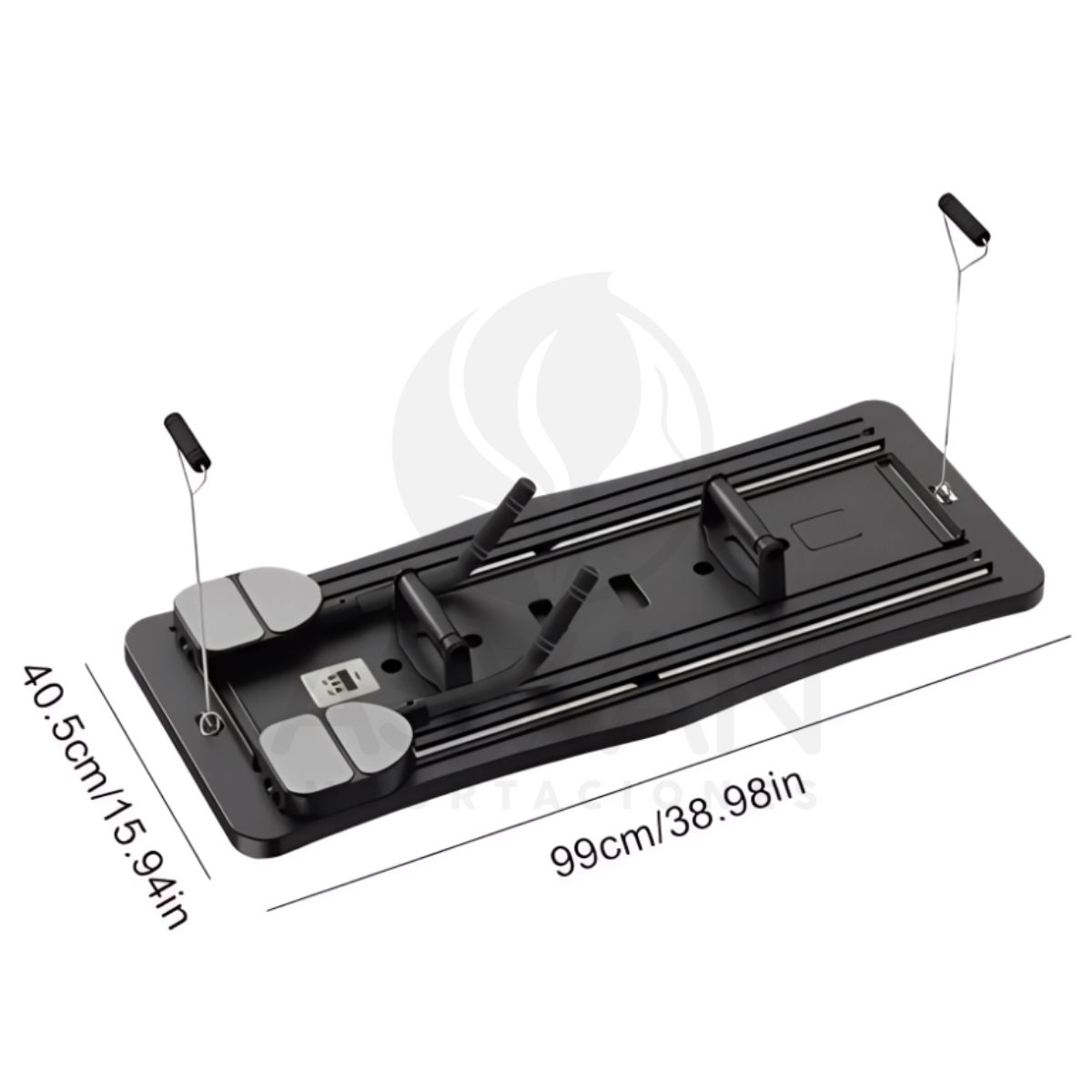 GENERICO - Tabla De Entrenamiento Fitness Multifuncional 6 en 1 Negro