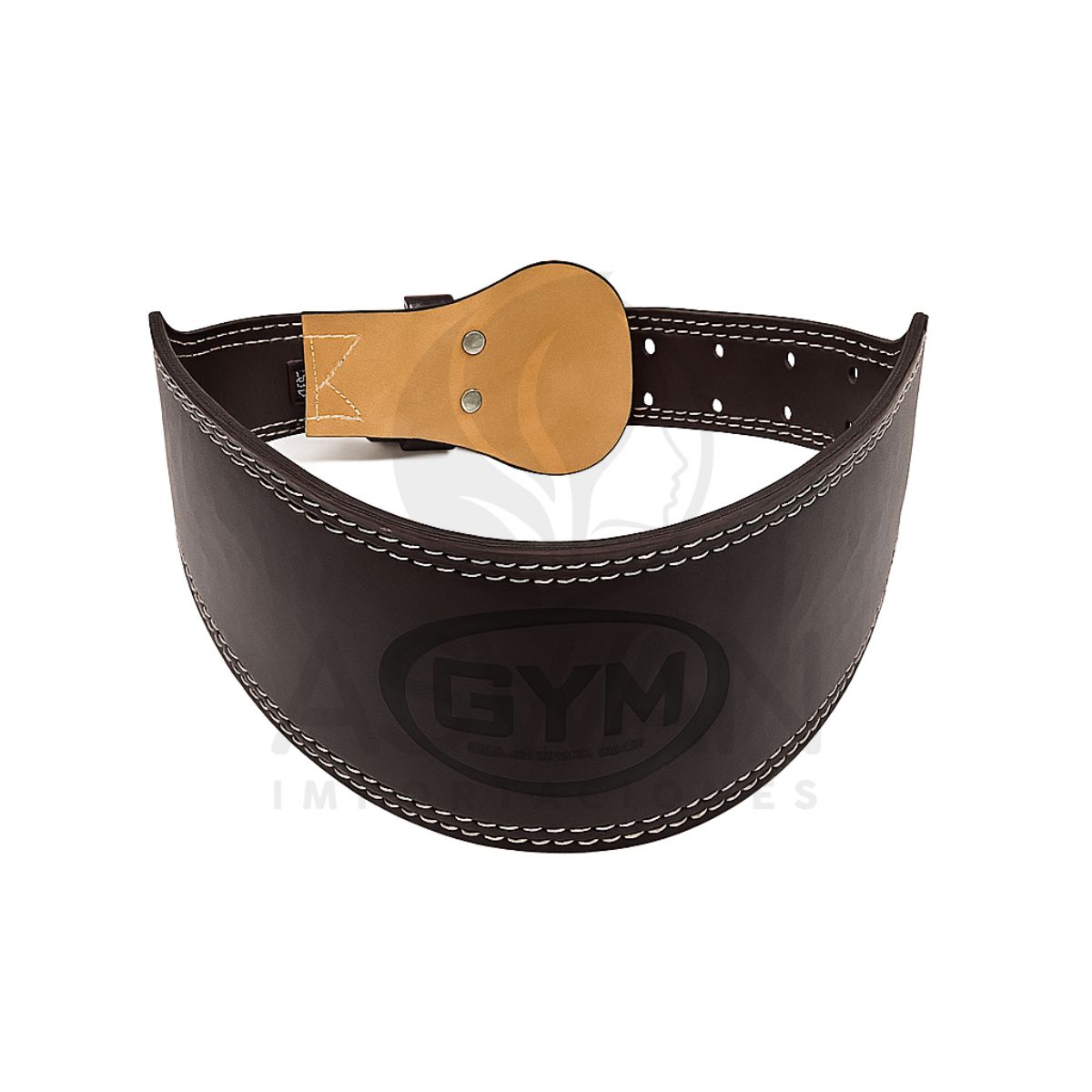 Cinturón Cuero Importado Para Levantar Pesas - GYM, marca GENERICO - Foto 2