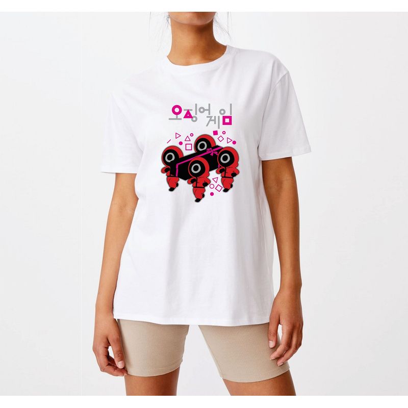 GENERICO - Polo Mujer Juegos - Blanco