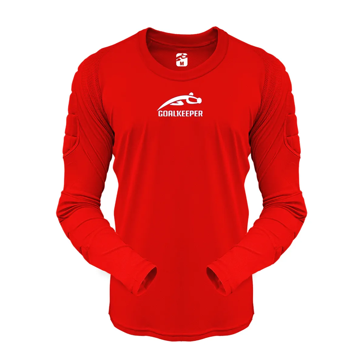 GENERICO - Camiseta polo arquero GK ENTRENO rojo