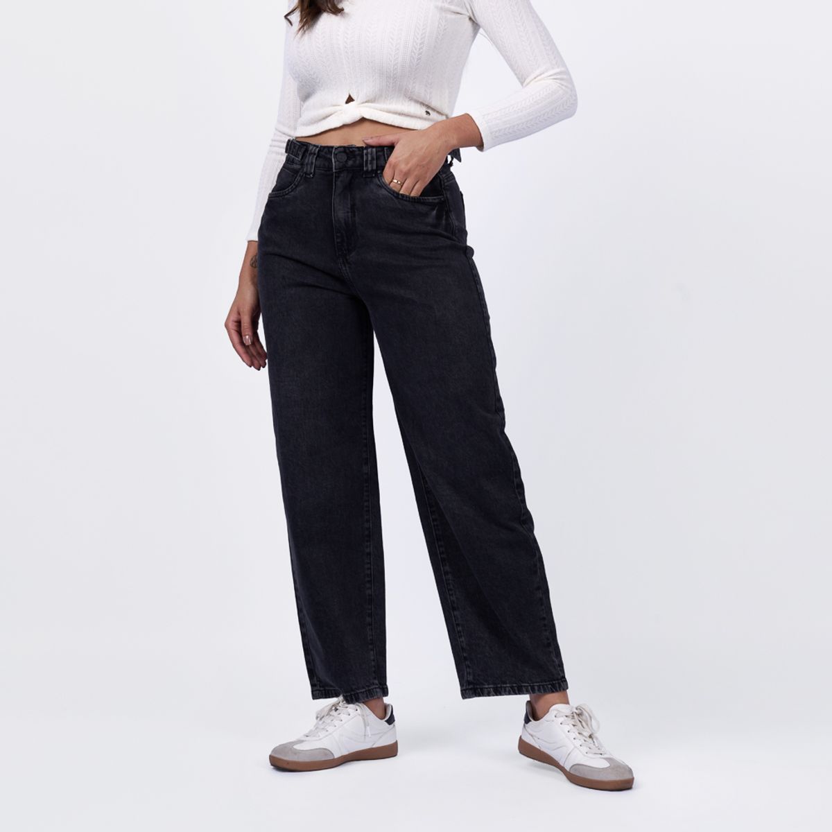 MACHINE - JEAN MACHINE MUJER BALLOON - BANE B DENIM STRECH