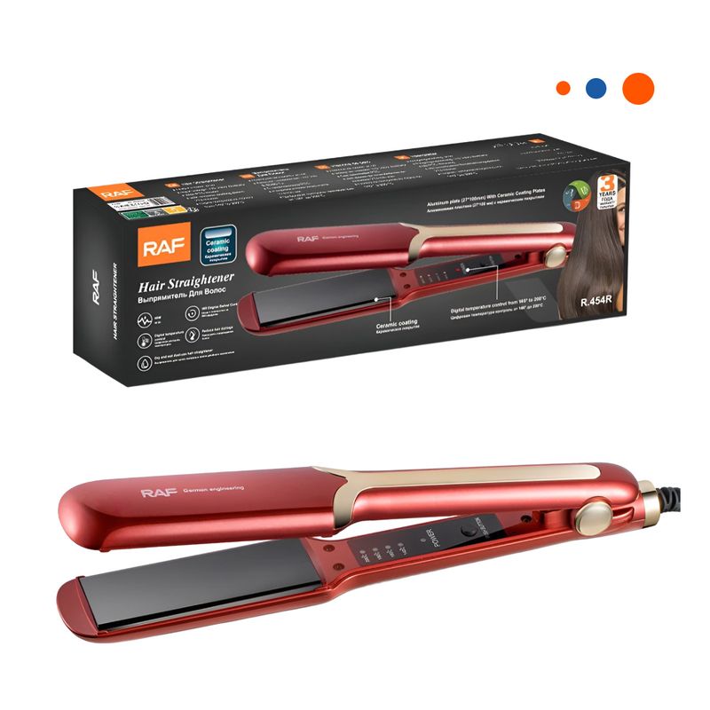 GENERICO - Plancha Compacta en Negro y Fucsia Y+Papel de Regalo