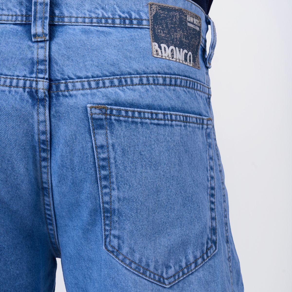 BRONCO - JEAN BRONCO HOMBRE BAGGY - GRAHAM-B DENIM RIGIDO