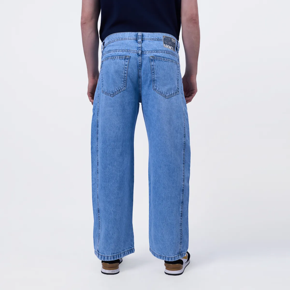 BRONCO - JEAN BRONCO HOMBRE BAGGY - GRAHAM-B DENIM RIGIDO