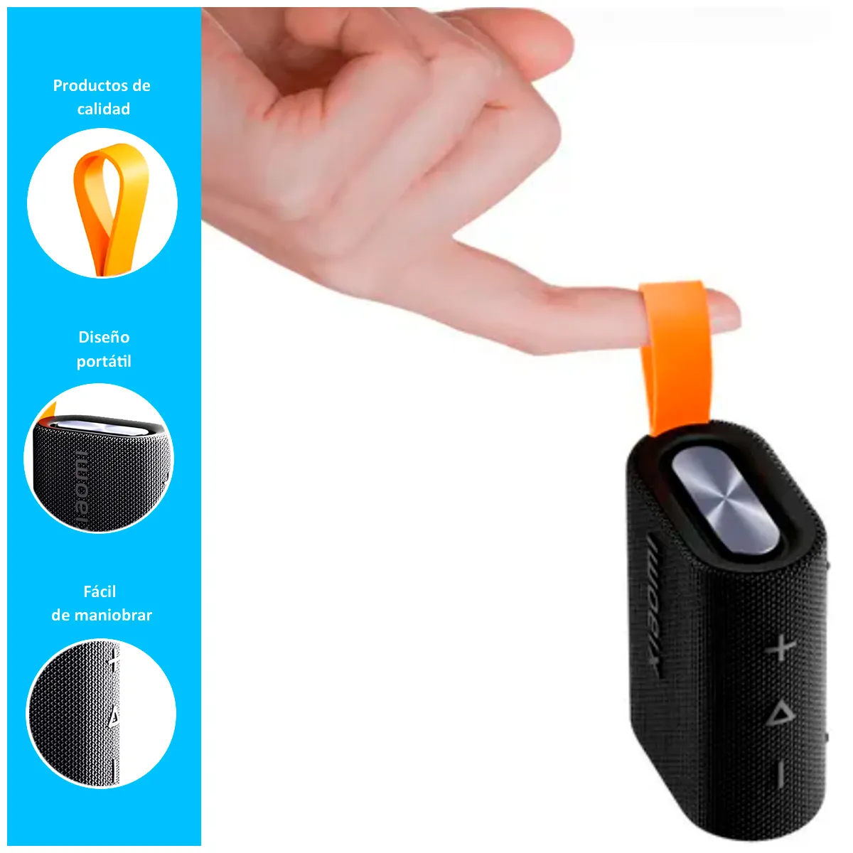 GENERICO - Parlante Xiaomi Con Bluetooth Pocket